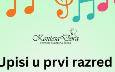 Upis u prvi razred glazbene škole