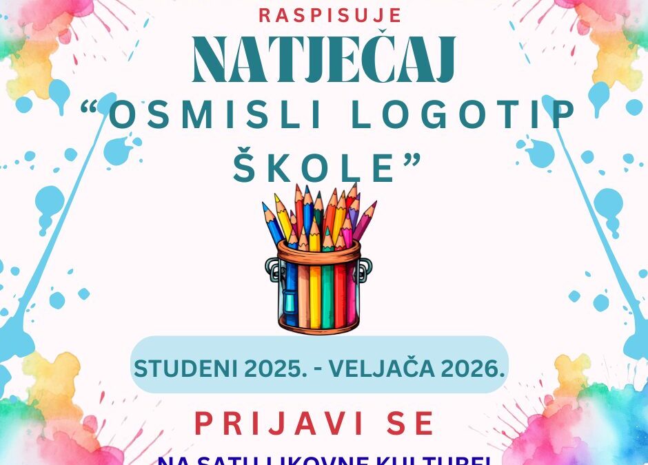 Natječaj-Osmisli logotip škole