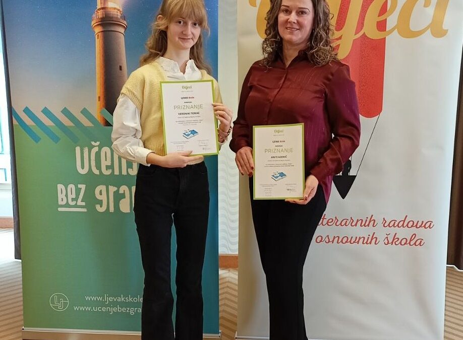 Posljednji lik moje bake, pjesma Veronike Tomac, najbolji je rad u Osječko-baranjskoj županiji na 20. literarnom natječaju Odjeci Naklade Ljevak