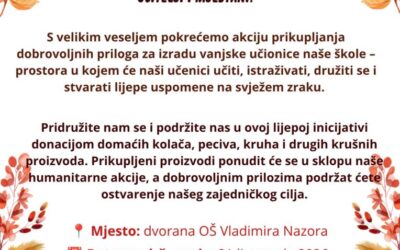 Zajedno gradimo našu vanjsku učionicu !